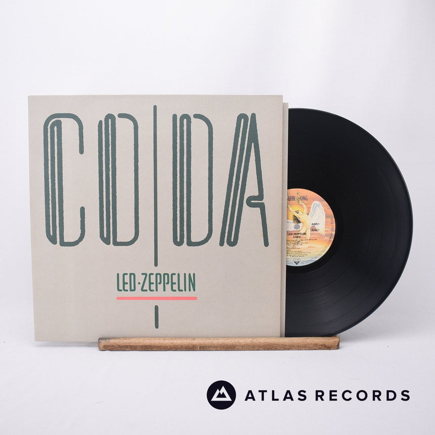 Led Zeppelin Coda LP Vinyl Record - Front Cover & Record