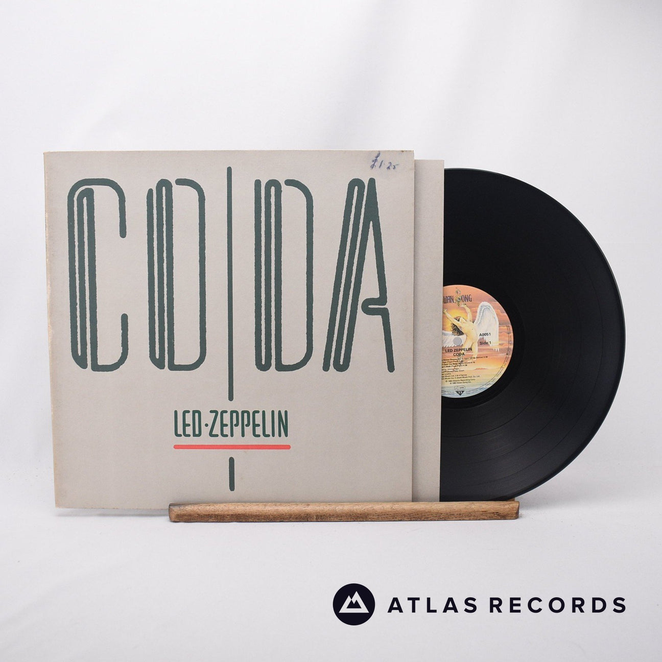 Led Zeppelin Coda LP Vinyl Record - Front Cover & Record