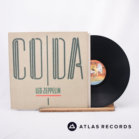 Led Zeppelin Coda LP Vinyl Record - Front Cover & Record