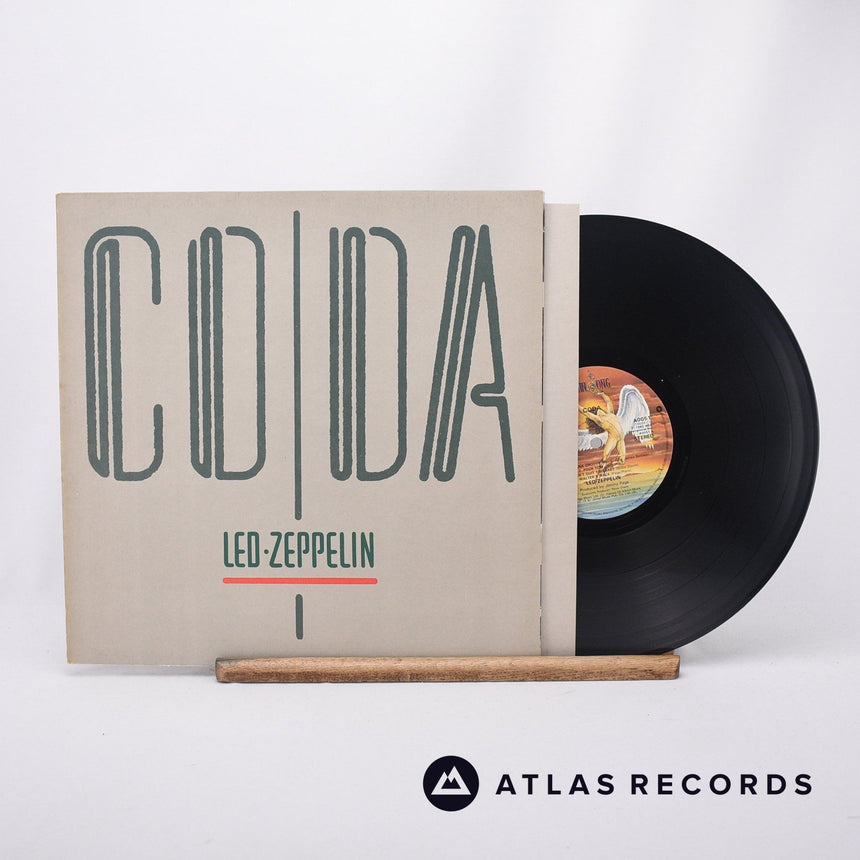 Led Zeppelin Coda LP Vinyl Record - Front Cover & Record