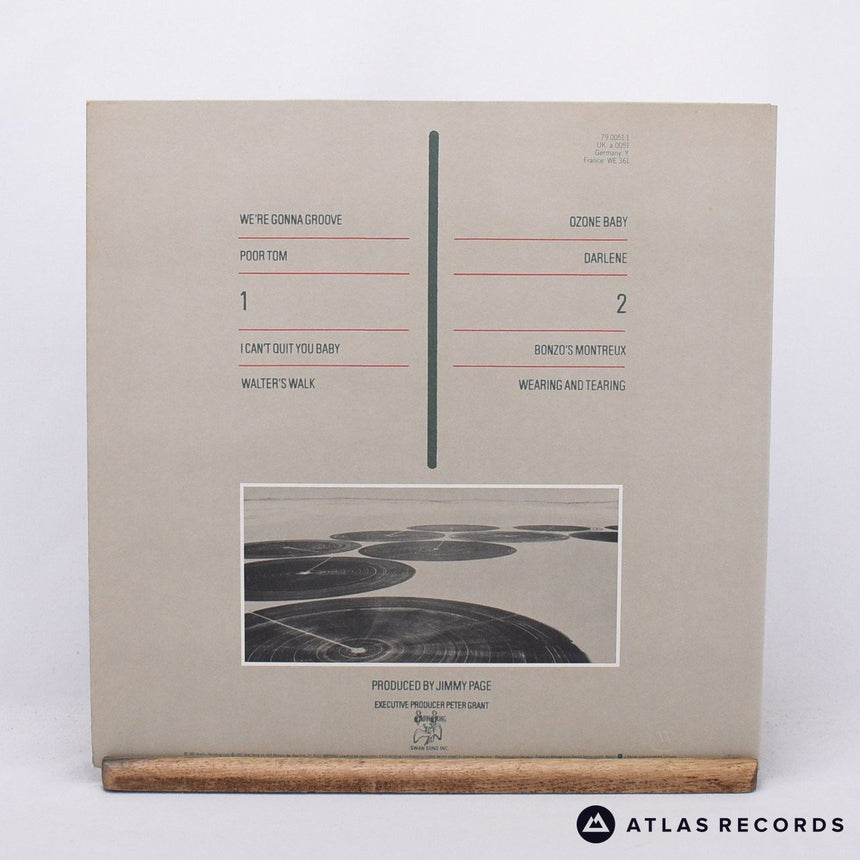 Led Zeppelin - Coda - Embossed Sleeve A2 B LP Vinyl Record - EX/EX
