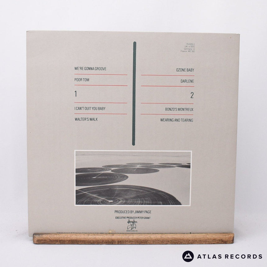 Led Zeppelin - Coda - Gatefold Embossed Sleeve LP Vinyl Record - NM/NM