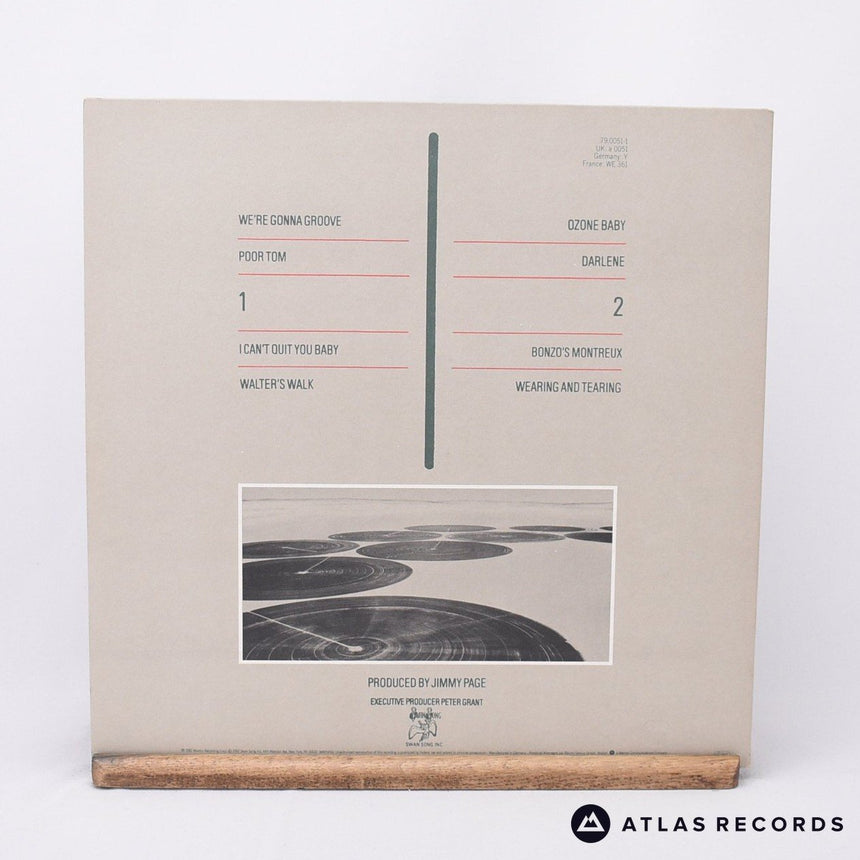 Led Zeppelin - Coda - Embossed Sleeve A2 B LP Vinyl Record - EX/EX