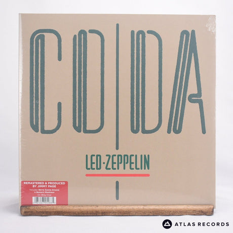 Led Zeppelin Coda LP Vinyl Record - Front Cover & Record