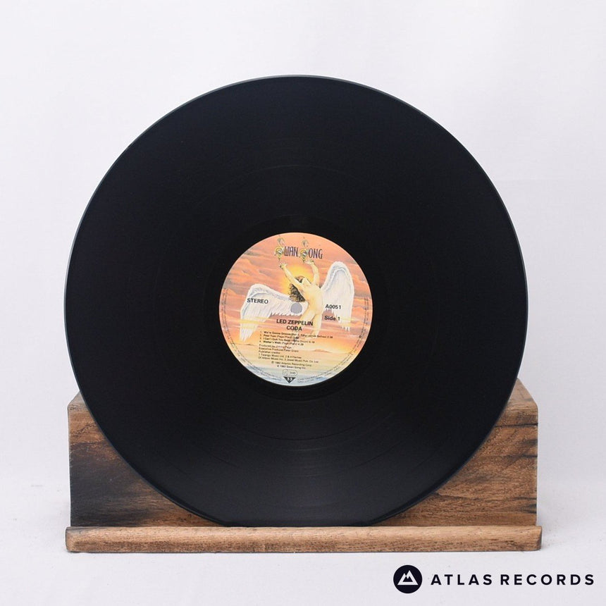 Led Zeppelin - Coda - Embossed Sleeve Gatefold LP Vinyl Record - EX/EX