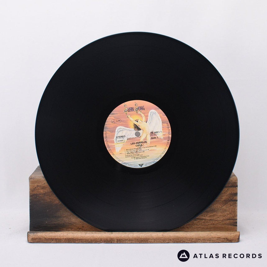 Led Zeppelin - Coda - Gatefold Embossed Sleeve LP Vinyl Record - NM/NM