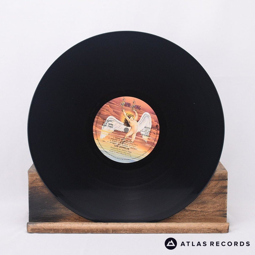 Led Zeppelin - Coda - Embossed Sleeve A2 B LP Vinyl Record - EX/EX