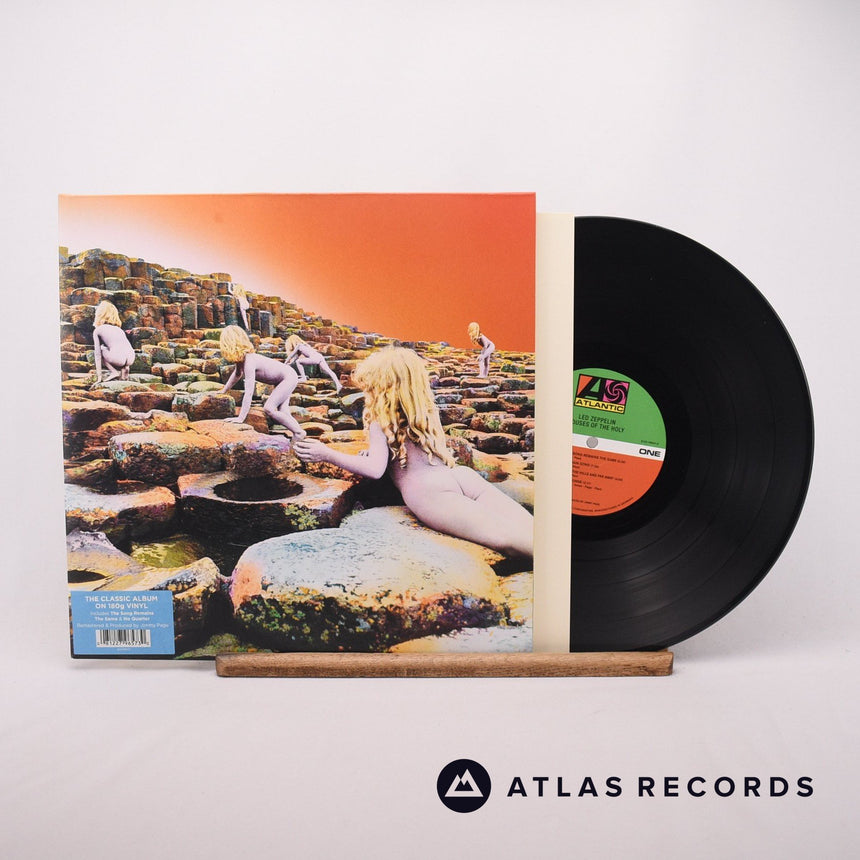 Led Zeppelin Houses Of The Holy LP Vinyl Record - Front Cover & Record