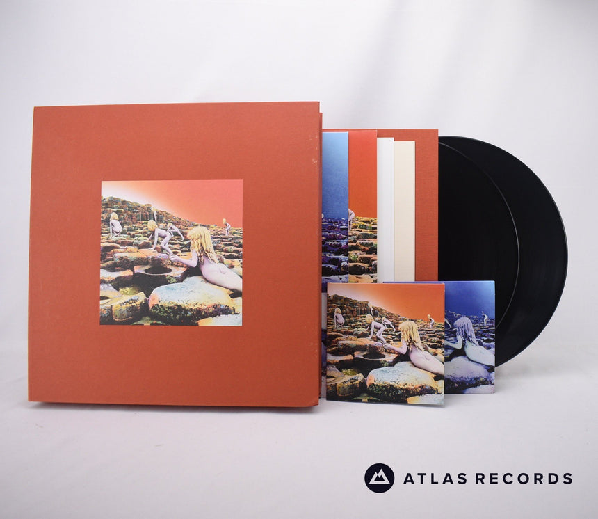 Led Zeppelin Houses Of The Holy 2 x CD + 2 x LP Box Set Vinyl Record - Front Cover & Record