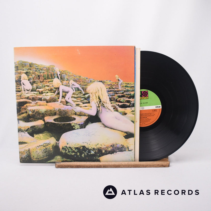 Led Zeppelin Houses Of The Holy LP Vinyl Record - Front Cover & Record