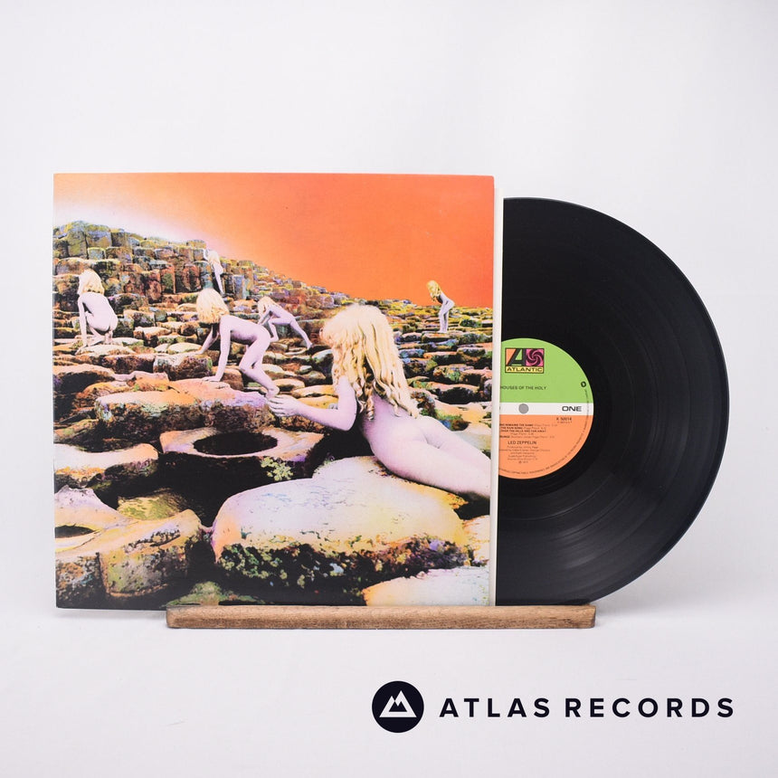 Led Zeppelin Houses Of The Holy LP Vinyl Record - Front Cover & Record