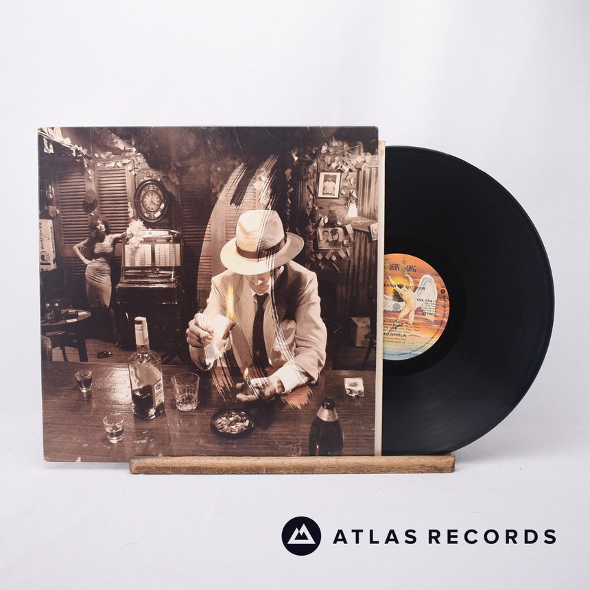 Led Zeppelin In Through The Out Door LP Vinyl Record - Front Cover & Record