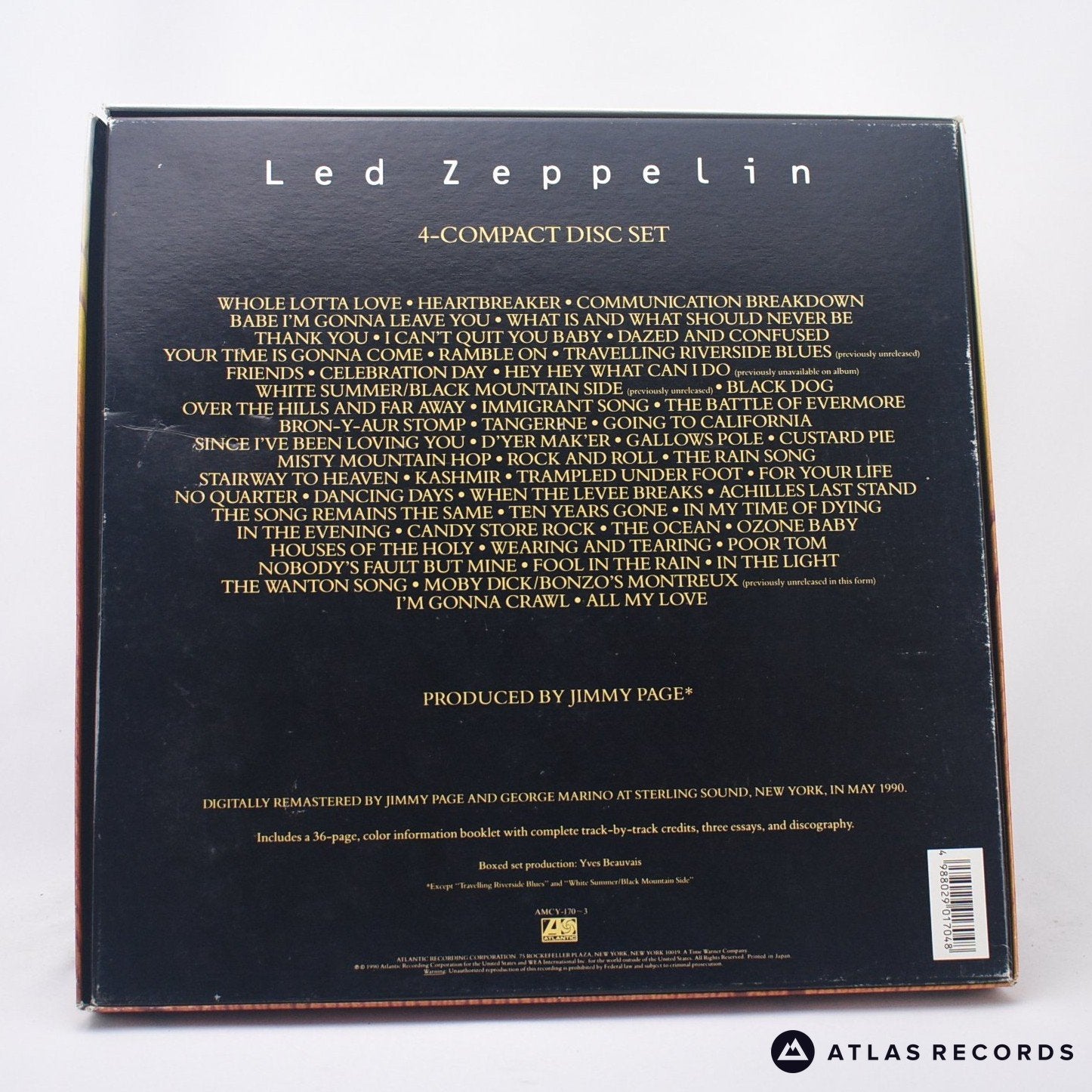 Led Zeppelin - Led Zeppelin 1968-1980 - Booklet,Box Set Vinyl