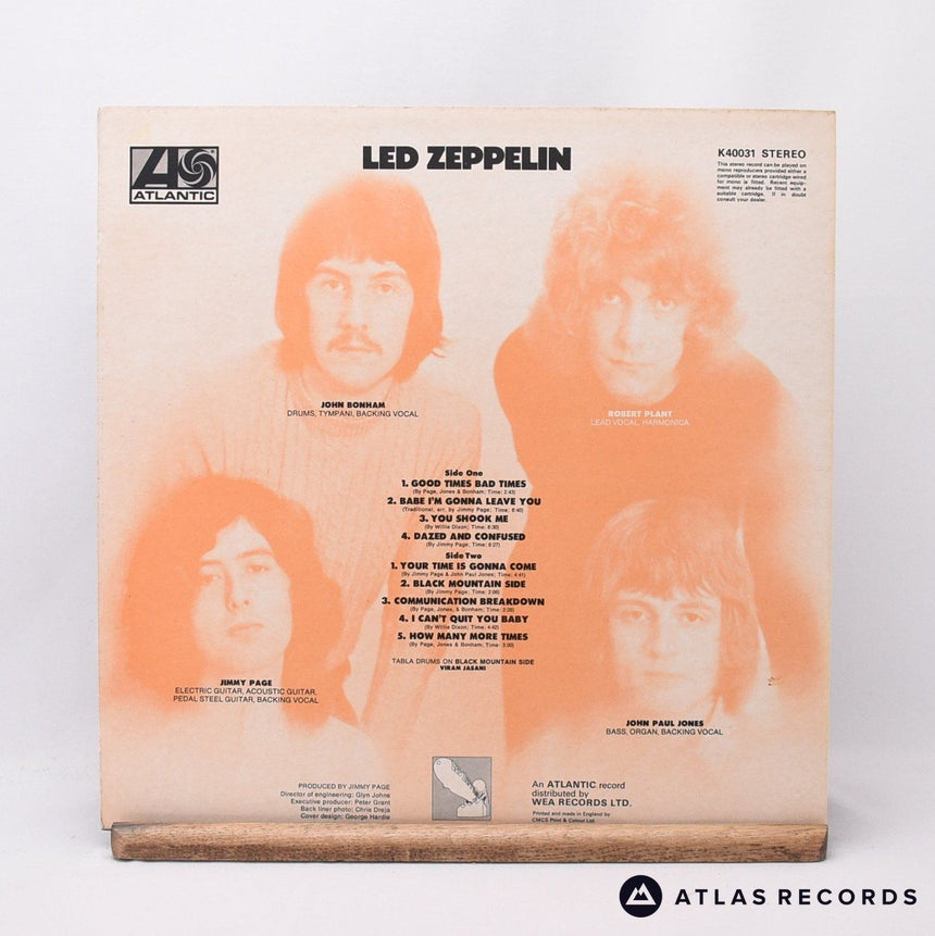 Led Zeppelin - Led Zeppelin - Reissue LP Vinyl Record - EX/EX