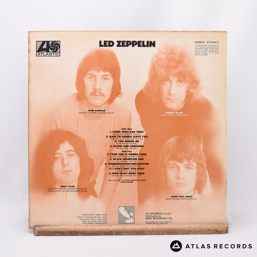 Led Zeppelin - Led Zeppelin - Reissue A1 B3 LP Vinyl Record - VG+/VG+