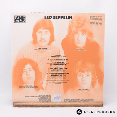 Led Zeppelin - Led Zeppelin - 180G Reissue Remastered LP Vinyl Record - EX/EX