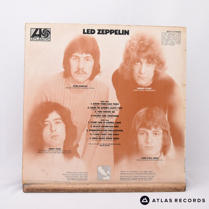 Led Zeppelin - Led Zeppelin - A//1 B//1 LP Vinyl Record - VG/VG