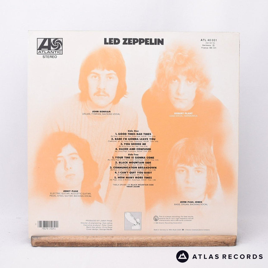 Led Zeppelin - Led Zeppelin - Reissue A2 B4 LP Vinyl Record - NM/VG+