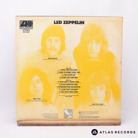 Led Zeppelin - Led Zeppelin - Club Edition Repress Us LP Vinyl Record - EX/VG+