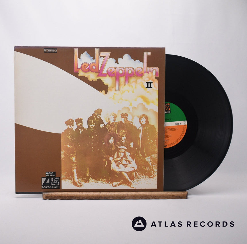 Led Zeppelin Led Zeppelin II LP Vinyl Record - Front Cover & Record