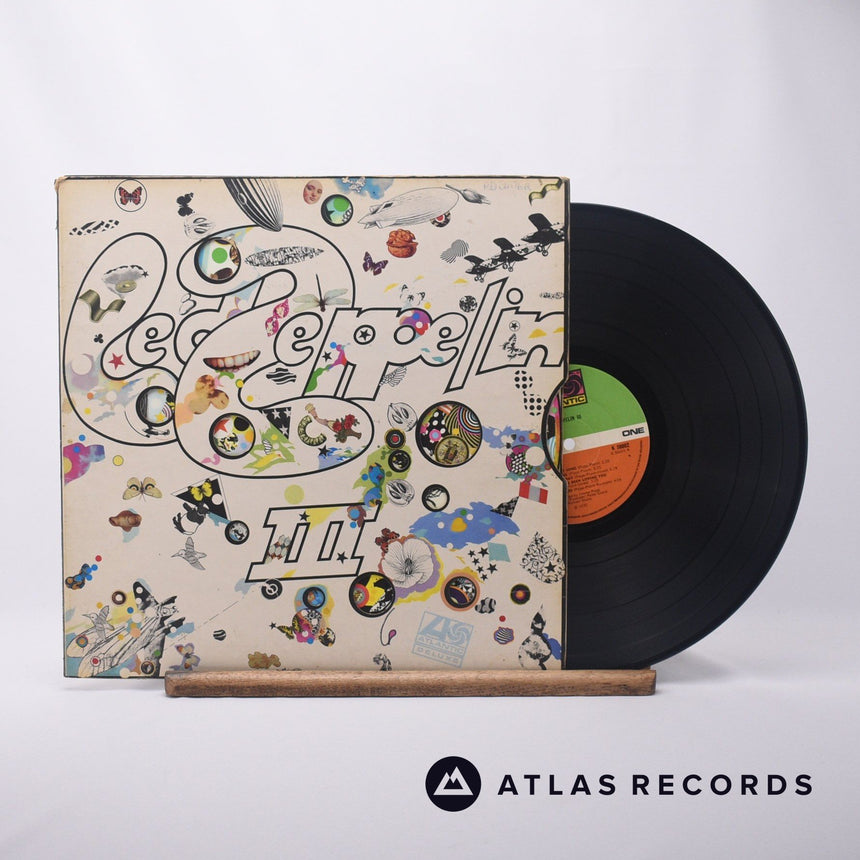 Led Zeppelin Led Zeppelin III LP Vinyl Record - Front Cover & Record