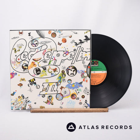 Led Zeppelin Led Zeppelin III LP Vinyl Record - Front Cover & Record