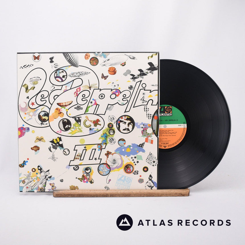 Led Zeppelin Led Zeppelin III LP Vinyl Record - Front Cover & Record