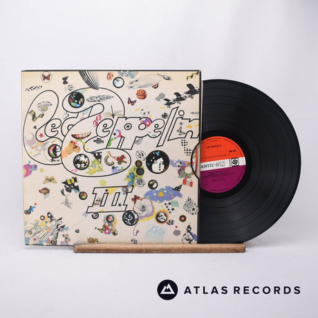 Led Zeppelin Led Zeppelin III LP Vinyl Record - Front Cover & Record