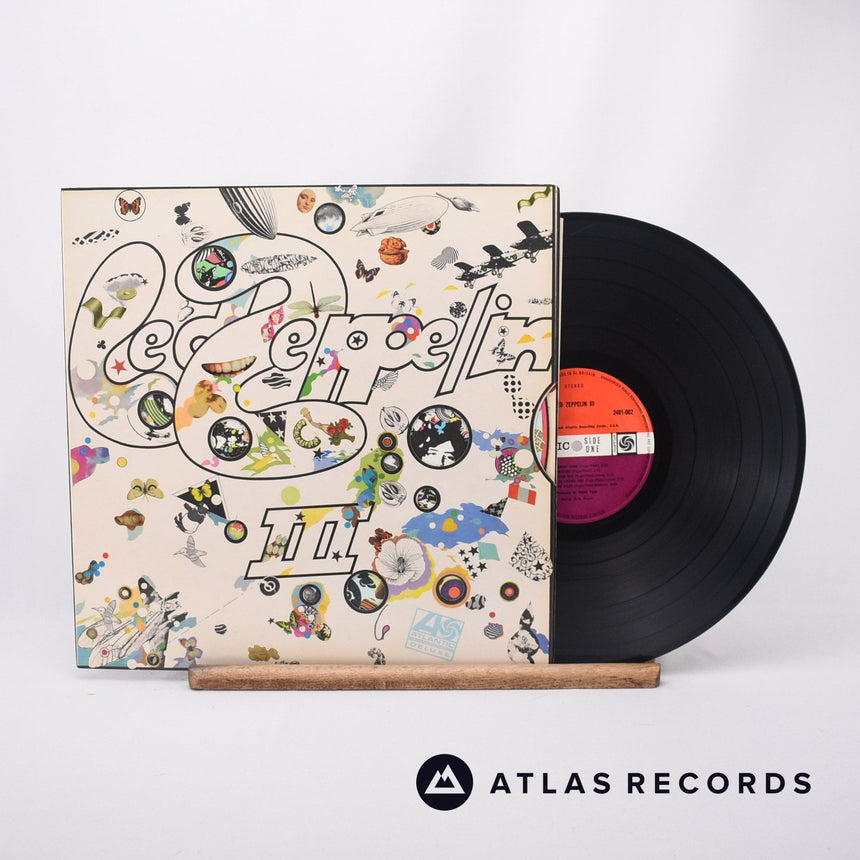 Led Zeppelin Led Zeppelin III LP Vinyl Record - Front Cover & Record