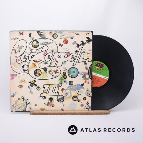 Led Zeppelin Led Zeppelin III LP Vinyl Record - Front Cover & Record