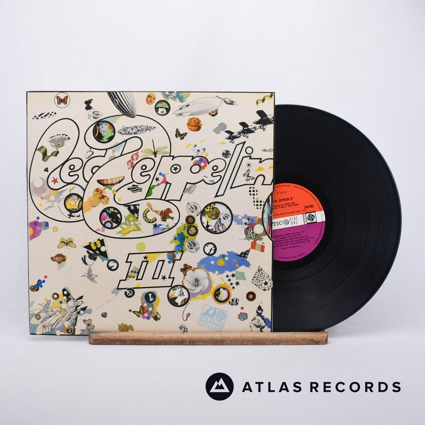 Led Zeppelin Led Zeppelin III LP Vinyl Record - Front Cover & Record