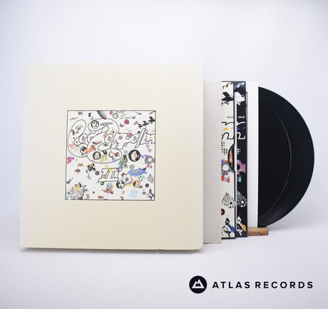 Led Zeppelin Led Zeppelin III 2 x CD + 2 x LP Box Set Vinyl Record - Front Cover & Record