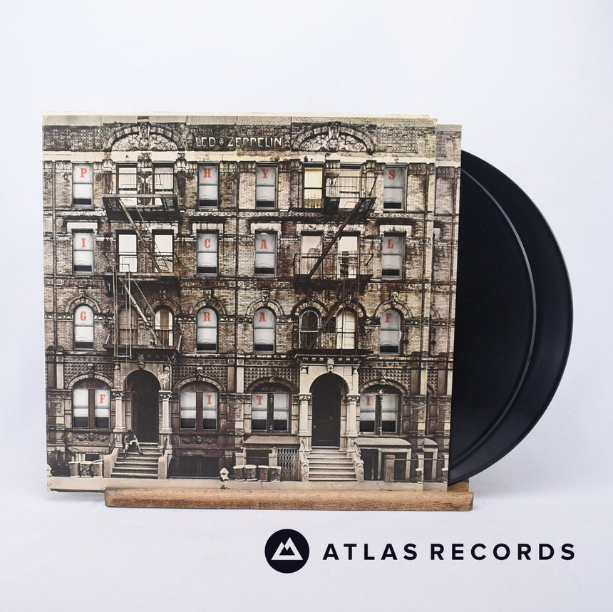 Led Zeppelin Physical Graffiti 2 x LP Vinyl Record - Front Cover & Record