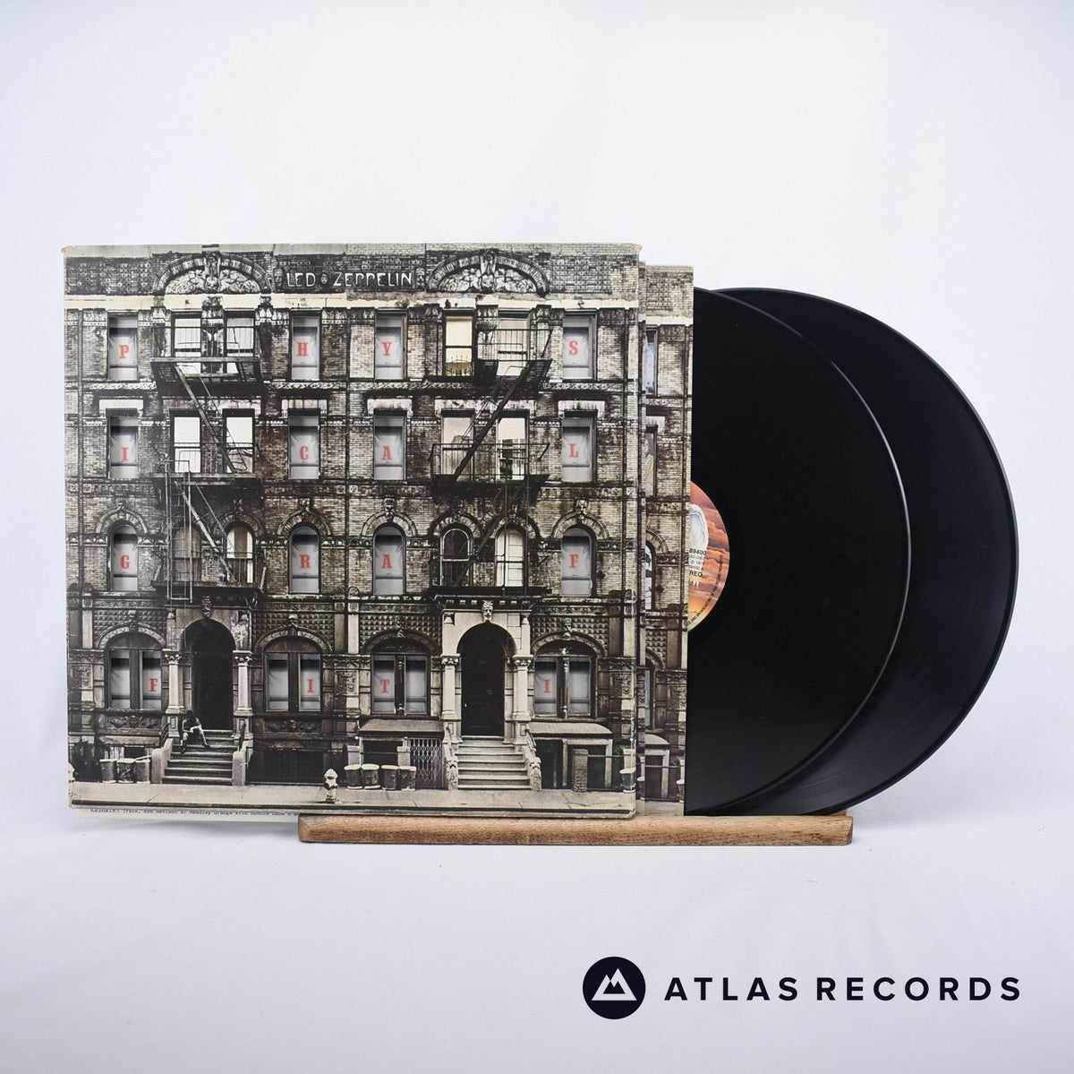 Led Zeppelin Physical Graffiti 2 x LP Vinyl Record - Front Cover & Record