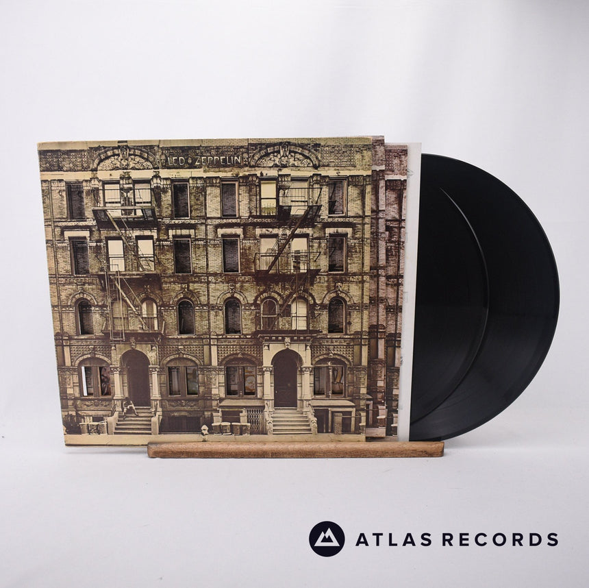 Led Zeppelin Physical Graffiti 2 x LP Vinyl Record - Front Cover & Record