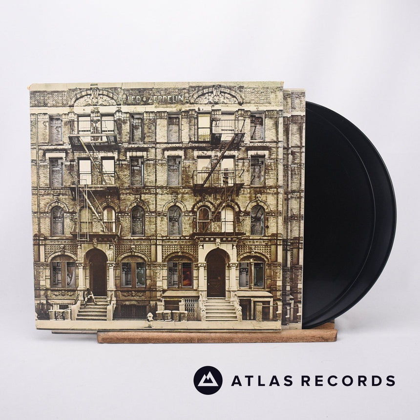 Led Zeppelin Physical Graffiti 2 x LP Vinyl Record - Front Cover & Record