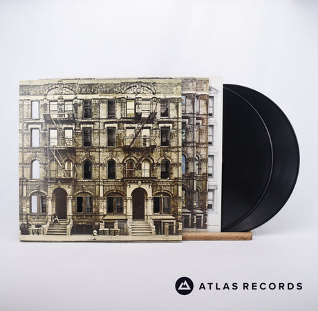 Led Zeppelin Physical Graffiti 2 x LP Vinyl Record - Front Cover & Record
