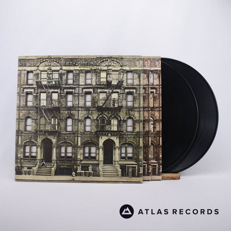 Led Zeppelin Physical Graffiti 2 x LP Vinyl Record - Front Cover & Record