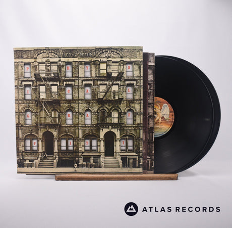 Led Zeppelin Physical Graffiti Double LP Vinyl Record - Front Cover & Record