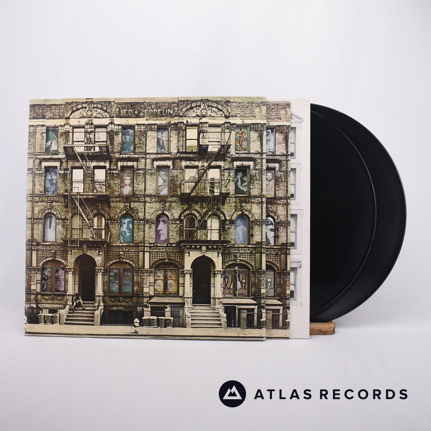 Led Zeppelin Physical Graffiti 2 x LP Vinyl Record - Front Cover & Record
