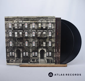 Led Zeppelin Physical Graffiti 2 x LP Vinyl Record - Front Cover & Record