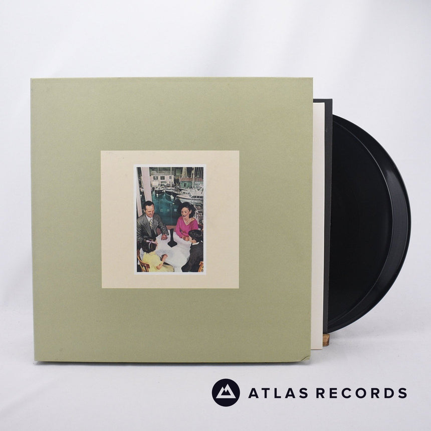 Led Zeppelin Presence 2 x LP + 2 x CD Box Set Vinyl Record - Front Cover & Record