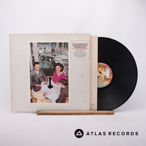 Led Zeppelin Presence LP Vinyl Record - Front Cover & Record