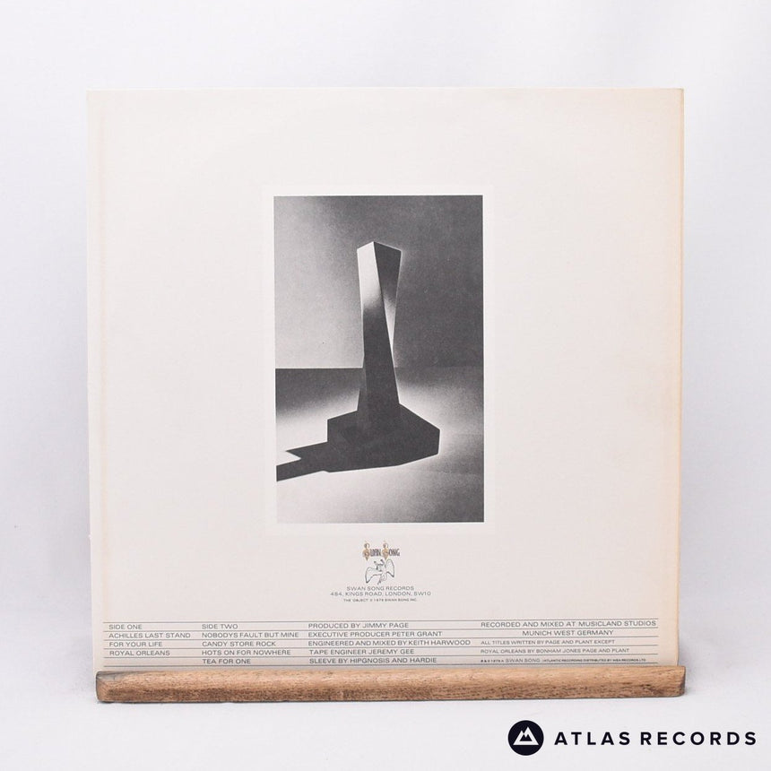 Led Zeppelin - Presence - Embossed Sleeve A2 B1 LP Vinyl Record - EX/EX