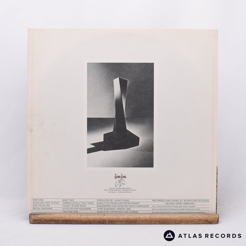 Led Zeppelin - Presence - Embossed Sleeve A1 B1 LP Vinyl Record - VG+/EX