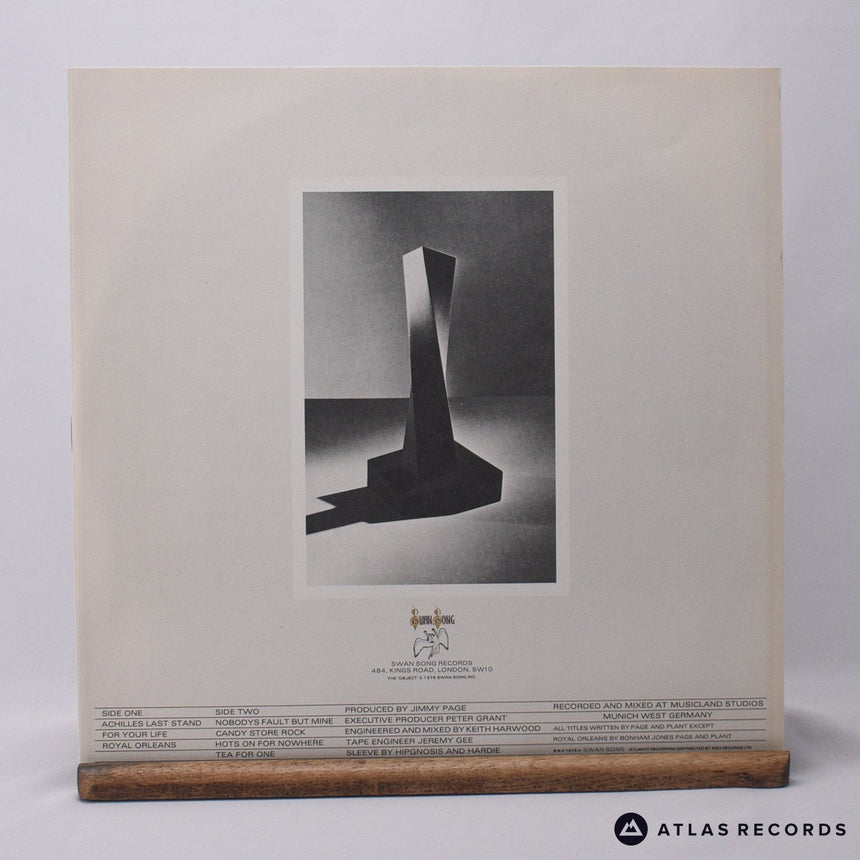 Led Zeppelin - Presence - Embossed Sleeve LP Vinyl Record - VG+/VG+