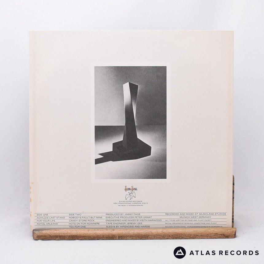 Led Zeppelin - Presence - Embossed Sleeve Gatefold A2 B2 LP Vinyl Record - EX/EX