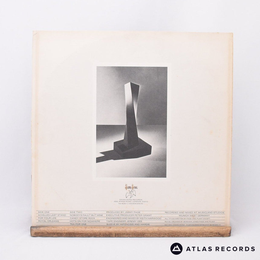 Led Zeppelin - Presence - Embossed Sleeve A1 B1 LP Vinyl Record - VG+/EX