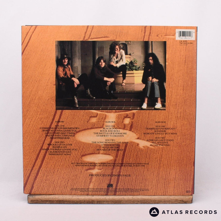 Led Zeppelin - Remasters - Remastered Tri-Fold3 x LP Vinyl Record - EX/EX