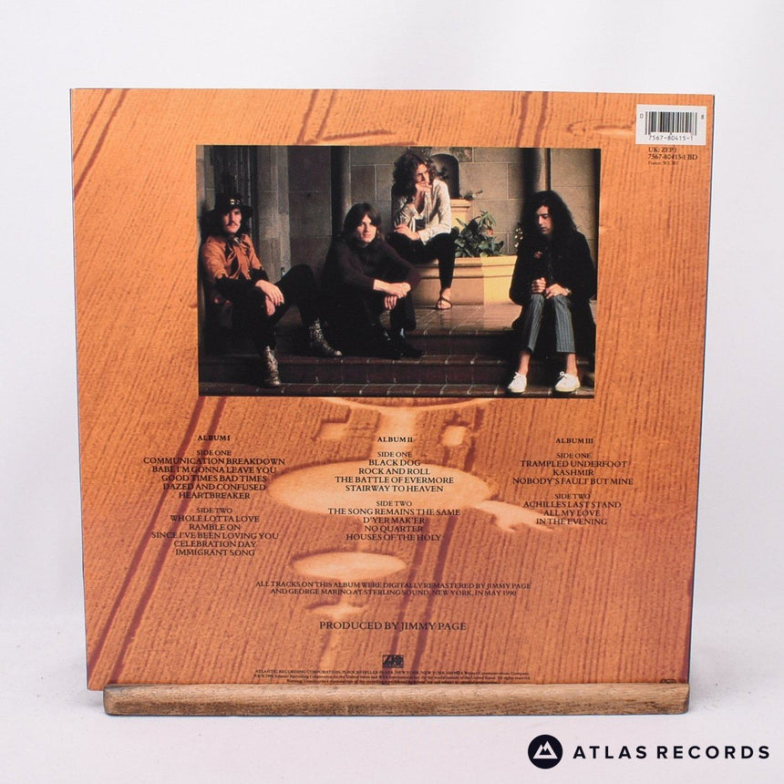 Led Zeppelin - Remasters - Remastered Tri-Fold 3 x LP Vinyl Record - NM/NM